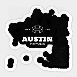 Austin Fight Club Sticker